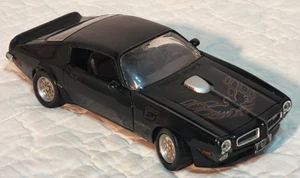 1973 Pontiac Firebird Trans Am Black 1/24 Diecast Model Car - Picture 1 of 12