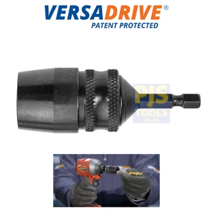 HMT Holemaker Versadrive 1/4 Zoll Sechskantantrieb Schnellverschluss Schlagschrauber Adapter - Bild 1 von 1