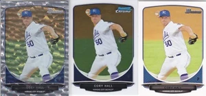 Cory Hall 2013 Bowman BP26 Prospect Card Lot Chrome +Base w/parallel - Picture 1 of 1