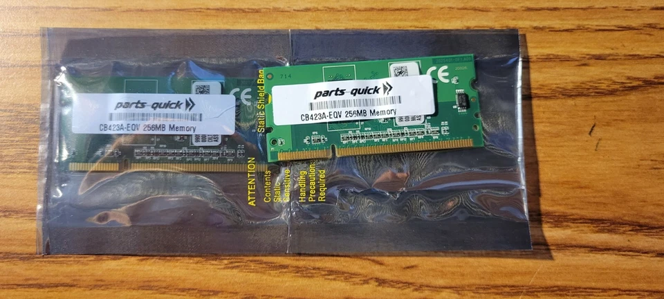 CB423A-EQV MEMORY 256MB PC2 SODIMM - Image 1 of 1