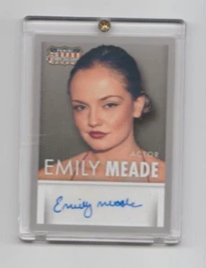 Americana Panini Autograph Trading Card #S-EM Actor Emily Meade (H) - Picture 1 of 2