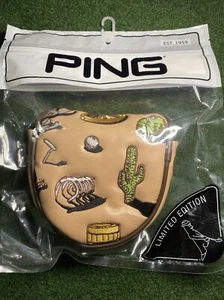 Neu Ping Desert Rule Limited Edition Hammer Putter Abdeckung Kopfabdeckung Kopfbedeckung - Bild 1 von 7