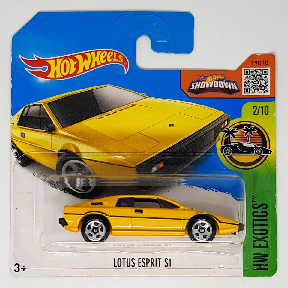 Hot Wheels - Lotus Espirit S1 HW Exotics 2/10 Short Card Yellow - Image 1 of 1