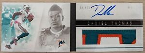 2011 Panini Playbook #111 Daniel Thomas Rookie Patch Autograph Booklet RPA /399