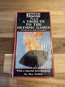 Jeopardy Presents A Tribute to the Olympic Games VHS Tape Sealed NIB - Imagen 1 de 5