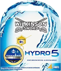 WILKINSON Sword Pack 4 Lames Hydro 5 Skin Protection Regular Lot Recharge Rasoir - Imagen 1 de 10