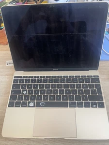 Apple Macbook A1534 2991 12" Gold Gold Tastatur funktionsfähig mit Taste fehlt - Bild 1 von 3