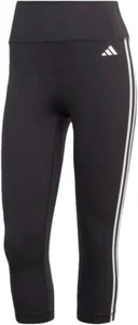 NEW Women's 2XL Adidas 3/4 Length Black High Waist Tights Size XXLarge MSRP $40 - Picture 1 of 16