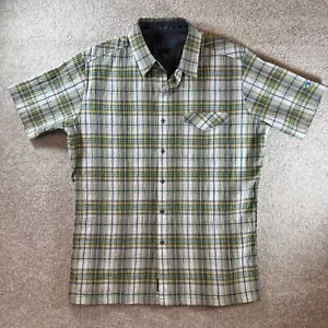 KUHL Herren Gr. Medium Crinkle Hengst kurzes Hemd mit Knopfleiste leicht grün - Bild 1 von 8