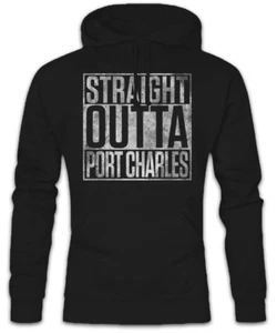 Straight Outta Port Charles Hoodie Sweatshirt General Fun GH Hospital Dr. - Picture 1 of 1