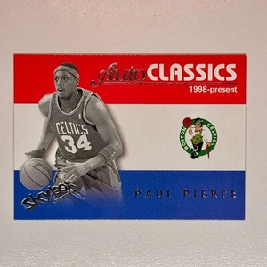 2003-04 SkyBox Autographics #5AC Paul Pierce Autoclassics - Picture 1 of 2