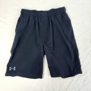 Under Armour Boys Classic Athletic Shorts Size Large 14/16 Black - Picture 1 of 4