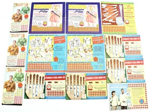 19pc Vintage 1950s Old Lucky Punch Card To Play To Win Game Punchcards           - Picture 1 of 3