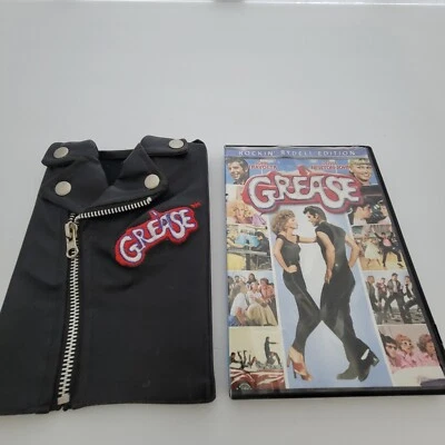 Vintage Grease DVD "Rockin Rydell Edition" with T-Birds Leather Jacket Case - Image 1 of 4