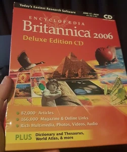 Encyclopedia Britannica 2006 Deluxe Edition CD brand new sealed - Picture 1 of 2