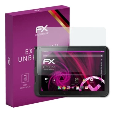 atFoliX Glass Protector for Samsung Galaxy Tab Active Pro 9H Hybrid-Glass - Image 1 of 4