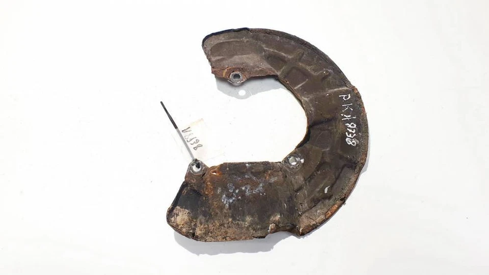 Placa de protección de freno delantera izquierda Volvo V70 2001 usada, original #1855571-59 Foto 1 de 4