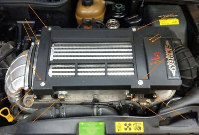 Mini Cooper S JCW convertibile kit viti sovralimentatore e specchietti R52 - Immagine 1 di 4