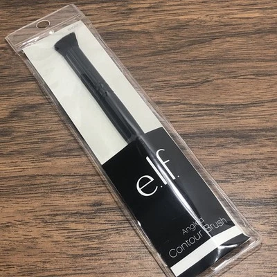 e.l.f. Angled Contour Brush Synthetic Bristles #84012 Eyeshadow Applicator New - Image 1 of 4