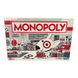 2021 Monopoly Spiel Target Edition Brandneu Sealed Red Card Circle Hasbro Gaming - Bild 1 von 8
