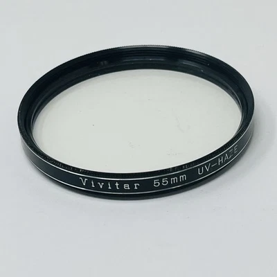 Vivitar Yellow UV Haze 55mm Camera Lens Filter Made in Japan - Image 1 of 4