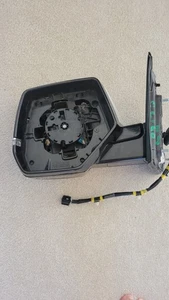 2015-20 ESCALADE WHITE DRIVER SIDE MIRROR ASSM. MIRROR GLASS NOT INCLUDED - Picture 1 of 7