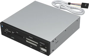 SABRENT 75 in 1 Multi Flash Media Card Supports 75 Memory Type, Grey  - Picture 1 of 8