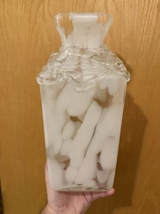 Mundgeblasene Kunstglas Vase - signiert "Savoy 034" - Bild 1 von 6