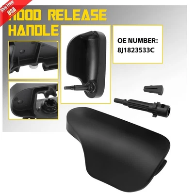 Palanca de manija de liberación de pestillo de capó LHD 8J1823533C para Audi TT TT Quattro 2007-2014 Foto 1 de 4
