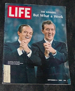 Life Magazine Volume 65 Number 10 Sept. 6 1968 1968 Democratic Convulsion - Picture 1 of 1