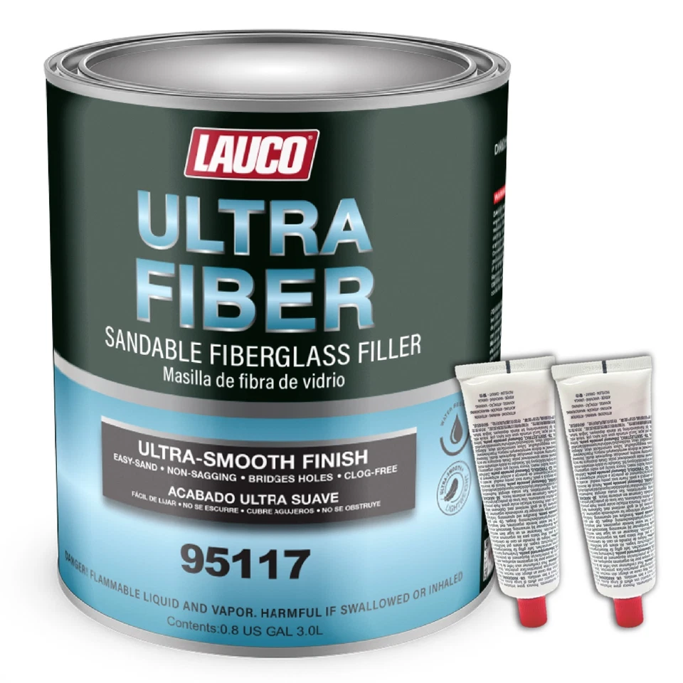 Ultra Fiber Sandable Fiberglass Filler for Fiberglass, Steel, Plastics - 95117 - Image 1 of 4