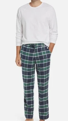 NUEVO CON ETIQUETAS Ugg Steiner Pijama Caja de Regalo Set en Azul Marino Cuadros, Talla XL Foto 1 de 4