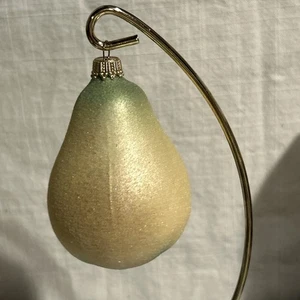 Pear Glass Ornament Germany - Picture 1 of 8