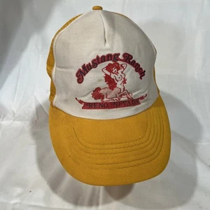 70’s Mustang Ranch Adult Trucker Hat Snapback Reno Brothel Nevada Baseball Cap - Picture 1 of 9