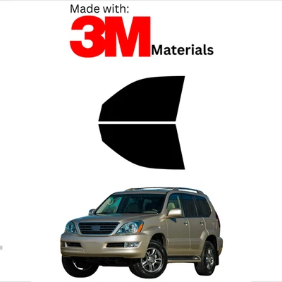 Kit de tinte de ventana precortado para Lexus Gx 03-09 color estable cerámica hecho con 3M Foto 1 de 4