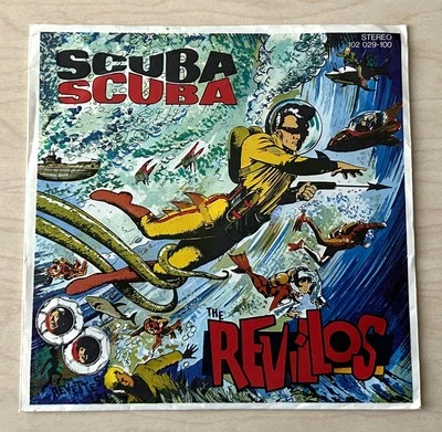 REVILLOS акваланг 7» (1980) Virgin Германия новая волна РЕДКАЯ - Изображение 1 из 3