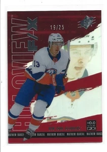 24-25 SPx Holoview F/X Red /25 Mathew Barzal HV-29 - Bild 1 von 1