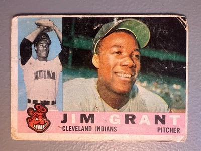 1960 Topps Baseball - Jim 'Mudcat' Grant ( Cleveland Indians ) #14 - PR - Image 1 of 2