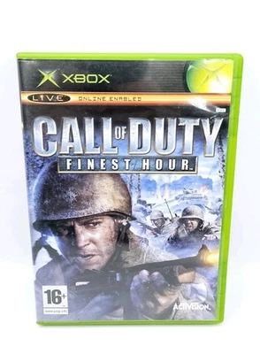 Call of Duty Finest Hour (Microsoft Xbox) | Game Disc, Box and Manual. - Image 1 of 4