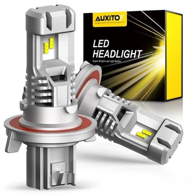 AUXITO H13 9008 LED Headlight Bulbs Xenon White for Ford F-150 2004-2014 M3 EAH - Image 1 of 4