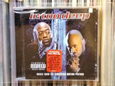 IN TOO DEEP CD саундтрек США HYPE STICKER 50 Cent Nas Method Man Redman ЗАПЕЧАТАННЫЙ - Изображение 1 из 4