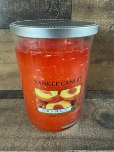 Yankee Candle Juicy Peach 22 .7 Oz. Retired Housewarmer New - Picture 1 of 9