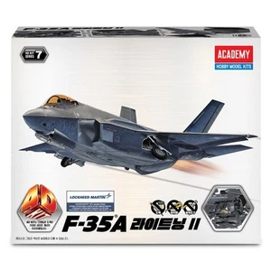 Kit Modelo Academy Hobby - Kit 4D F-35A Lightning II - Jet Precolor Snap-Fit - Imagen 1 de 6