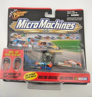 Micro Machines Jeff Gordon Vs Tony Stewart - Sealed - Dueling - Nascar - Image 1 of 4