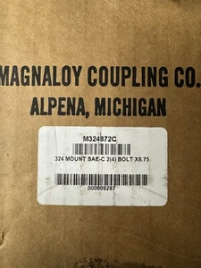 Magnaloy Hydraulic Coupling M324872C 324 Mount SAE-C 2(4) Bolt x 8.75 - Picture 1 of 9