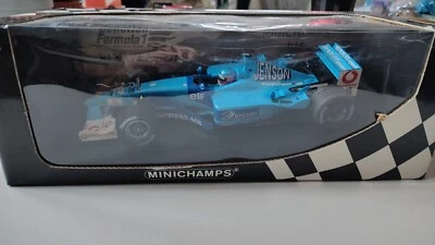 Minichamps Benetton Renault Sport B201 Jenson Button 100 010008 1:18 - Image 1 of 4