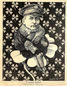 GEORGES RICHARD / AUTOMOBILES SALLERON / LIBÉRIA / L' AUTOMOTRICE / ILLUSTRATION - Picture 1 of 2