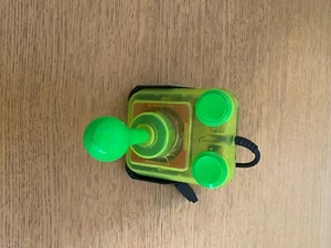 🕹️ Competition Pro Joystick 🕹️ NEON GREEN CLEAR 🕹️ FREE STAND 🕹️ - Afbeelding 1 van 7