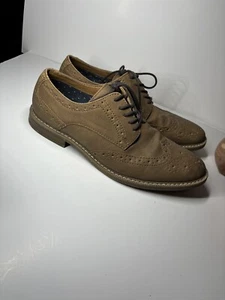 RYE Hombres 11.5 Marrón Zapatos Informales (Gran Forma)! Derby - Imagen 1 de 14