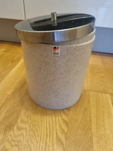 Ridder Germany Stone 5 Liter 21 cm 18 cm Designer Mülleimer Abfalleimer Polyresi - Bild 1 von 14